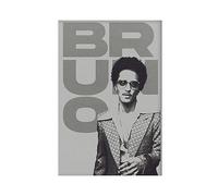 TONFON Bruno Poster & Mars American Singer Retro Poster Canvas Poster Bedroom Decor Sports Landscape Office Room Decor Gift Unframe-style 12x18inch(30x45cm)