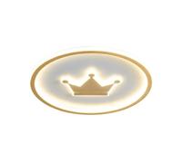 TONFON Children's Room LED Ceiling Light Modern Minimalist LED Ceiling Lamp Simple Round Tri-Color Dimming Ceiling Light Fixture for Living Room Bedroom Dining Room Kitchen Study Room Corridor(50cm)