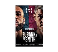 TONFON Chris Eubank Jr. Vs Liam Smith Dormitory Bedroom Wall Art Deco Poster Canvas Poster Wall Art Decor Print Picture Paintings for Living Room Bedroom Decoration Unframe-style 08x12inch(20x30cm)