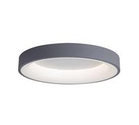 TONFON Creative Grey LED Ceiling Lamp Tri-Color Dimming Minimalist Panel Ceiling Light Recessed Installation Ceiling Light Fixture for Living Room Bedroom Dining Room Kitchen Study Room Corridor(30cm)