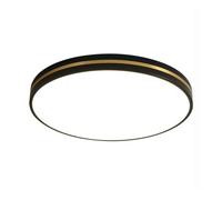TONFON Elegant Circular LED Ceiling Lamp Three-Color Dimming Lighting Ceiling Light Modern Minimalist Panel Ceiling Light Fixture for Living Room Bedroom Dining Room Kitchen Study Room Corridor(40cm)