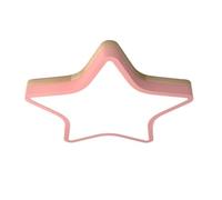 TONFON LED Creative Ceiling Lamp Ultra Thin LED Flat Ceiling Light Modern Lighting Dimmable Ceiling Light Fixture for Living Room Bedroom Dining Room Kitchen Study Room Corridor(Pink,52cm)