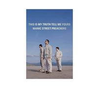 TONFON Manic Street Preachers This Is My Truth Tell Me Yours 1998 Album Poster Canvas Wall Art Decor Print Picture Paintings for Living Room Bedroom Decoration Unframe-style 12x18 inch(30x45cm)