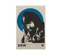 TONFON Method Man American Rapper Dormitory Bedroom Wall Art Deco Poster Canvas Poster Bedroom Decor Sports Landscape Office Room Decor Gift Unframe-style 12x18inch(30x45cm)