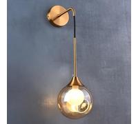 TONFON Postmodern Glass Ball Aisle Industrial Lighting Wall Lamp
