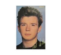 TONFON Rick Poster & Astley Art Poster Canvas Poster Bedroom Decor Sports Landscape Office Room Decor Gift Unframe-style 08x12inch(20x30cm)