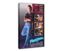 TONFON Road House 1989 Movie POSTER Canvas Poster Bedroom Decor Sports Landscape Office Room Decor Gift Frame-style 08x12inch(20x30cm)