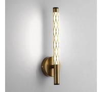 TONFON Strip Wall Light Bedside Modern Minimalist Led Wall Sconce Gold Creative Indoor Long Tube Wall Lantern for Bedroom Living Room Study Room Dining Room Hallway Stairs Hall Restaurant Wall Mounted