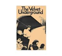 TONFON The Velvet Underground Band POSTER Canvas Poster Bedroom Decor Sports Landscape Office Room Decor Gift Unframe-style 16x24inch(40x60cm)