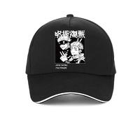 TONFON Unisex Baseball Cap Men's Gojo Satoru Print Baseball Cap Kaisen Jujutsu Print Baseball Cap Casual Adjustable Summer Unisex