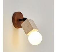 TONFON Yellow Travertine Wall Lamp, Wabi-Sabi Lighting Fixture
