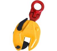 Tong Clamps Vertical Lifting Clamps Heavy Duty Plate Clamp Opening Adjustable for Lifting Transporting and Building Lifter(2T)