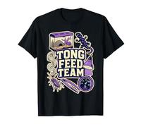 Tong Feed Team Reptile Gecko Lizard Pet Owner T-Shirt