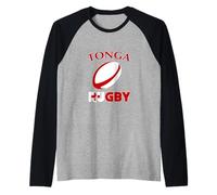 Tonga Rugby Tongan Ikale Tahi Sea Eagles Pride Raglan Baseball Tee