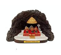 Tongari MATA Vaishno Devi Darbar Idol (Medium Size) Handcrafted in India Vocal for Local Best for Gift and Puja Purpose - Red, Ceramic