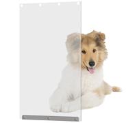 TonGass 10" x 18" Pet Door Flap Large Transparent Dog Door Flap Replacement Designed for Ideal Pet Products Ruff Weather Dog Door Model DSRWXL for Larger Pets (Up to 90 lbs)