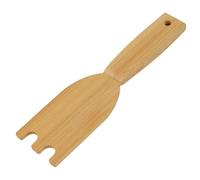 TonGass Bamboo Grill Scraper Compatible with George Foreman 1925B01B | Upgrade Grill Spatula for George Foreman Indoor Grills & Most Other Indoor Grills with Grooves, Heat-Resistant & Durable