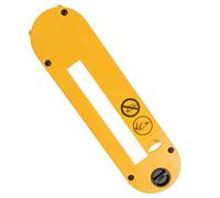 TonGass Dado Throat Plate Compatible with DeWalt 10" Portable Table Saw, Fits for DWE7490, DWE7491, DWE7491RS (Type 2), DWE7492 - Made from Aluminum Alloy