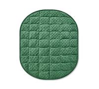 TONGDADA Weighted Lap Blanket 7lbs for Adult,Perfect for Relaxation, Lounging, Napping, Sleeping & Travel,Luxury Minky Weighted Body Blanket,Weighted Throw Blanket-Dark Green Minky Dot, 29" x 24"