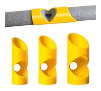 Tongdejing 3 Pcs Pipe Insulation Cutter Tool,15mm 22mm 28mm Set Precision Foam Pipe Lagging Tool for 45-Degree Angles and Copper Pipe Insulation(size:3 pcs)