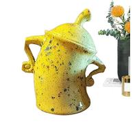 tongfeng Canister With Attitude, Fun Sassy Canister,Desktop Cup Ornament (yellow) Cute Food Storage Jar With Airtight Lid For Kitchen, Perfect For Coffee Tea Sugar Spices, And More Food Jars