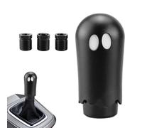 Tongfer Car Ghost Shifter Knob | Ghost-Shaped Stick Manual Shift Knob,Vehicle Interior Modification Halloween Decoration for Taxi Truck Sedan Travel Commuting