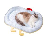 Tongfer Cat & Dog Cooling Mattress - 3D Cool Sensation Pet Sleep Pad, Breathable Summer Ice Mat for Small/Medium Pets, Perfect for Living Rooms, Outdoor Shelters & Road Trips