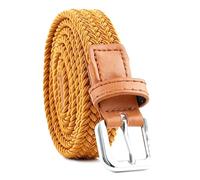 TongHook Nylon braided elastic waist belt, versatile accessory, buckle belt, canvas belt for teenagers and children.