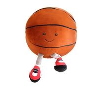 TONGMAN 13.7" Football Plush Toys Soft Stuffed Sport Throw Pillow Plush Ball Gift | Football Plush | for Sports Fans (Basketball)