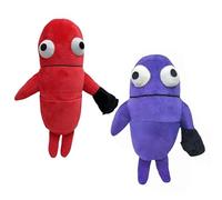 TONGMAN 2pcs R.E.P.O Plush Toy,25cm Soft R.E.P.O Horror Game Stuffed Animal,Mailbox Man Plushies, Soft Stuffed Animal REPO Horror Game Plush for Fans Gift