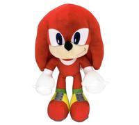 TONGMAN 30CM The Hedgehog Plushies, Cute Stuffed Animal Toys, The Movie Plush Figure Collection, Knuckles Character Soft Toy for Kids Boys Girls Birthdays Gift (Red)