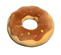 TONGMAN 40CM Donut Throw Pillow - 3D Funny Food Shaped Cushion, Ultra Soft Plush for Sofa, Chair, Floor & Couch Decor | Decorative Comfy Seat Pad Pillow (chocolate)