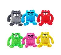 TONGMAN 6 Pack Color Monster Plush Toys (13cm/5in) - Blue Sad & Yellow Happy Soft Stuffed Animals for Kids, Emotional Learning Dolls Gift Set