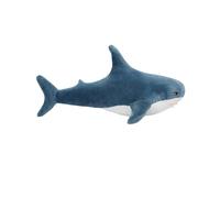 TONGMAN Giant SharkStuffed Animal,Soft SharkCushion Pillow SharkPlush Pillows,Chubby Stuffed SharkToy Kid's Room Décor Boys and Girls Room Decoration Bedtime Gift (60CM)