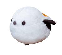 TONGMAN Sparrow Plush Animal, Cute Bird Plush Character, Soft and Fluffy Cushion, Toy Pillow, Home Decoration, Birthday Gift, Valentine's Day, Christmas (40cm/15.7inch) (White)
