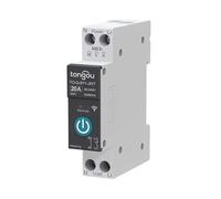 TONGOU 20A Wifi Switch 1P+N DIN Rail Mounting, Smart Switch for Smart Home, Use TUYA APP to Connect, Compatible with Amazon Alexa and Google Assistant Voice Control