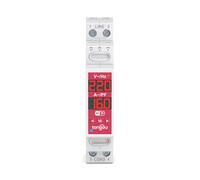 Tongou 2P 18 mm WLAN Switch DIN Rail 16 A WLAN Smart Relay Switch with Double Separation with Power Consumption Measurement Smart Life App Alexa