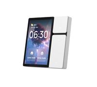 TONGOU 3.5-inch Smart Home Control Panel, Support 2.4Ghz Wi-Fi, Sigmesh and IR, Smart Life/Tuya App Connect, Smart Home Gadgets, Support Alexa, Features Three Physical Buttons, Three Relay Channels