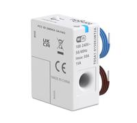 TONGOU WiFi Smart Current Transformer, Support Electricity Monitoring, with CT, Imax 50A, Tuya/Smart Life App - View Electricity Usage Data/Export (Supports Various Home Circuit Panels) (Double-line)