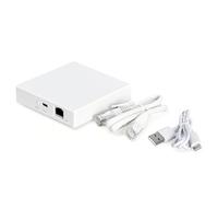 TONGOU Zigbee 3.0 Smart Home Wired Hub/Gateway, 5VDC 1A No Adapter,Suppprt Various Zigbee Devices via Smart Life/Tuya App,Zigbee Devices Control Center for Home Automation,with Type A to C Power Cable