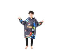 TONGQUD Rainbow Friends Hoodie for Boys Oversized Hoodie Sweatshirt Fashion Big Blanket Onesize Warm Comfortable Hooded Robe (Onesize, Colorful)