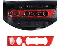 TongSheng Fit for Tacoma 2015 2016 2017 2018 2019 2020 2021 2022 A/C Control Switch Panel Car Accessories (Red,High Configuration)