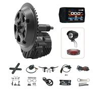 TONGSHENG TSDZ16 48V 1000W Electric Bike Mid Drive Motor Conversion Kits with B02N-U Blueth LCD Color Display for BB 68-73mm MTB