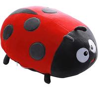 TONGSONG 15.7 Inch Ladybird Plush Pillow Beetle Plushies Pillow Soft Insect Ladybug Stuffed Animal Ladybug Plush Toys Cuddly Lady Bug Anime Home Decor for Kids or Lovers in Birthday, Valentine.