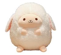 TONGSONG 9 Inch Plush Sheep Stuffed Animal Sheep Hugging Pillow Cuddly Lamb Pillow Plushies Toy Lamb Huggable Anime Gifts for Kids and Lovers in Birthday, Valentines, Christmas, Thanksgiving Day