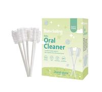 Tongue Cleaner,Paper Handle Gauze Tongue Toothbrush | Three-Dimensional Texture Cleaning Tool for Travel, Home, and Outdoors