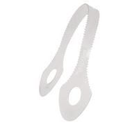 Tongue Cleaner Scraper, White Plastic, Set of 6 - breath rx breathrx