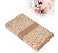 Tongue Depressors Wood,200Pcs Disposable Non-Sterile Wood Tongue Depressor Sticks with Polished Smooth Edges,Tongue Depressors for Medical Practice,Oral Health and More