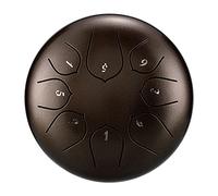 Tongue Drum,8 Notes 6 Inches Percussion Instrument Handpan Drum with Music Score,Use to Musical Concert Mind Healing Meditation,8