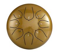 Tongue Drum,8 Notes 6 Inches Percussion Instrument Handpan Drum with Music Score,Use to Musical Concert Mind Healing Meditation,8